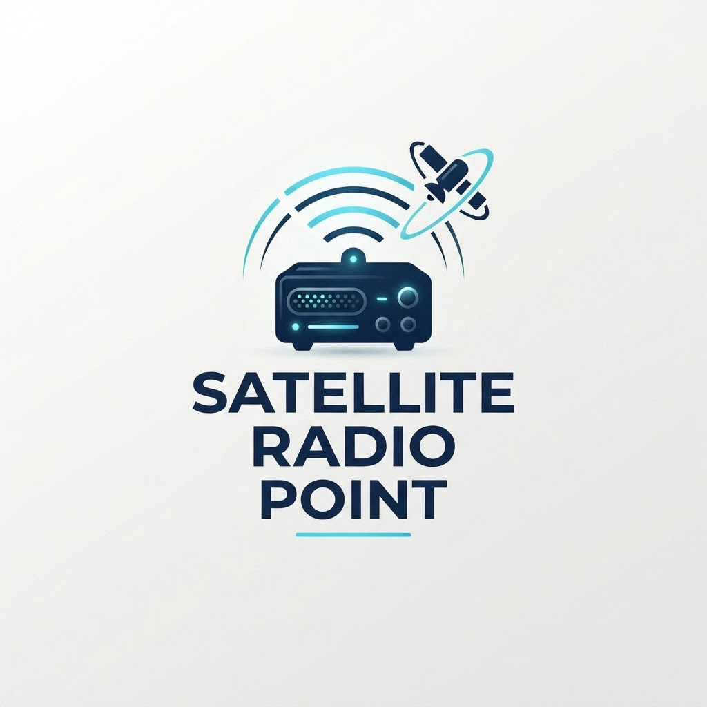 Satellite radio receiver and setup equipment